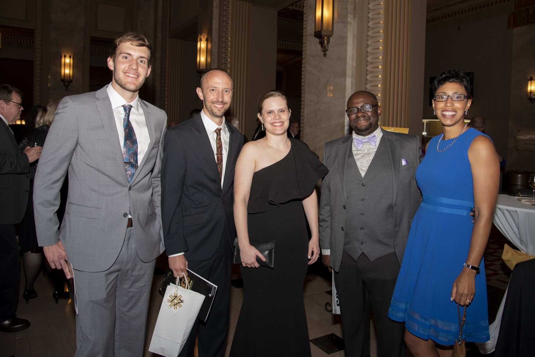 David Meyers, Jeremy and Dr. Catherine Moore, Dr. Mwiza and Janine Ushe